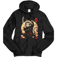 Ninja Kitten Warriors Japanese Samurai Cat Tattoo Kawaii Ninja Cat Tie Dye Hoodie