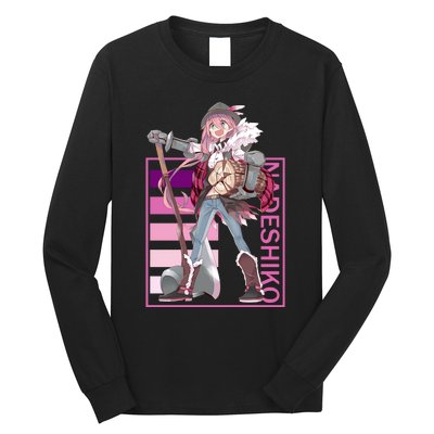 Nadeshiko Kagamihara Yuru Camp Long Sleeve Shirt