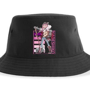 Nadeshiko Kagamihara Yuru Camp Sustainable Bucket Hat