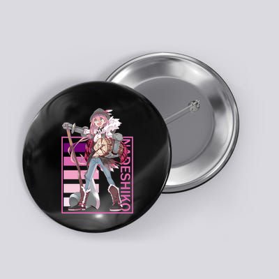 Nadeshiko Kagamihara Yuru Camp Button