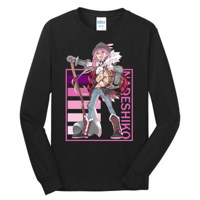 Nadeshiko Kagamihara Yuru Camp Tall Long Sleeve T-Shirt