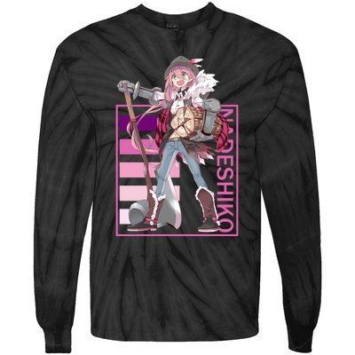 Nadeshiko Kagamihara Yuru Camp Tie-Dye Long Sleeve Shirt