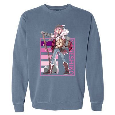 Nadeshiko Kagamihara Yuru Camp Garment-Dyed Sweatshirt