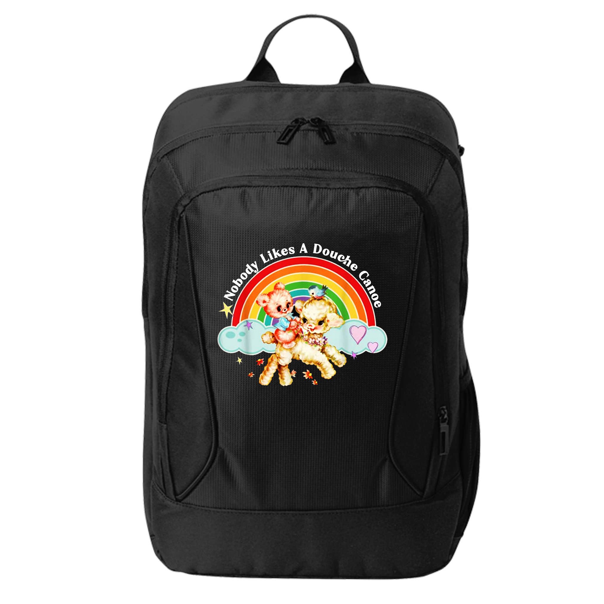 Nobody Likes A Douche Canoe City Backpack