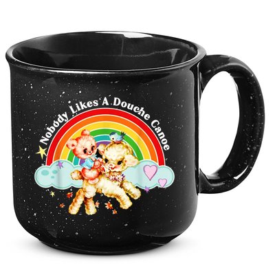 Nobody Likes A Douche Canoe 15oz Campfire Ceramic Mug