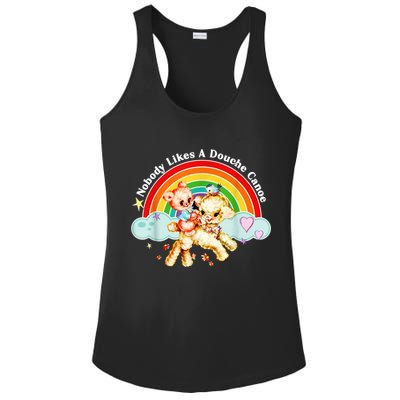 Nobody Likes A Douche Canoe Ladies PosiCharge Competitor Racerback Tank