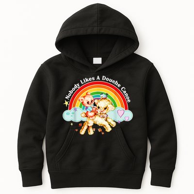 Nobody Likes A Douche Canoe Kids Hoodie
