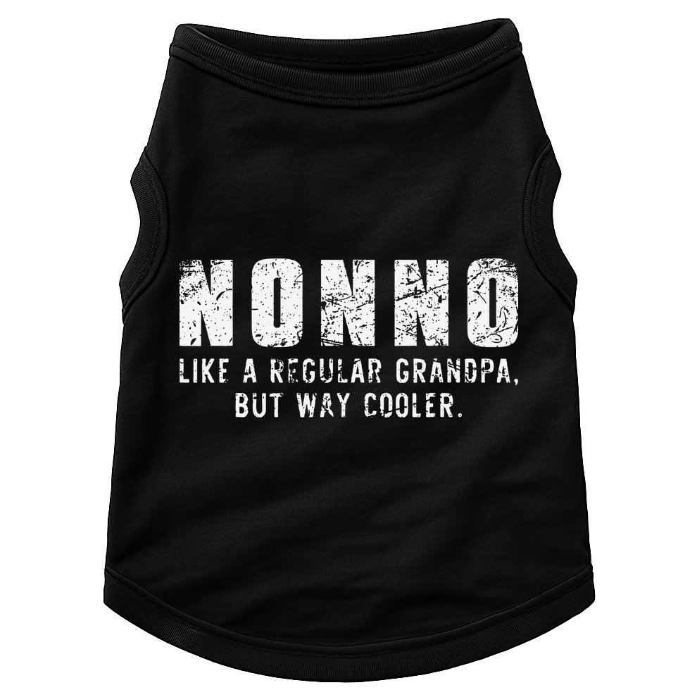 Nonno Like A Grandpa But Way Cooler Only Much Fathers Day Doggie Tank