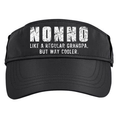 Nonno Like A Grandpa But Way Cooler Only Much Fathers Day Adult Drive Performance Visor