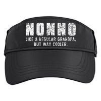 Nonno Like A Grandpa But Way Cooler Only Much Fathers Day Adult Drive Performance Visor