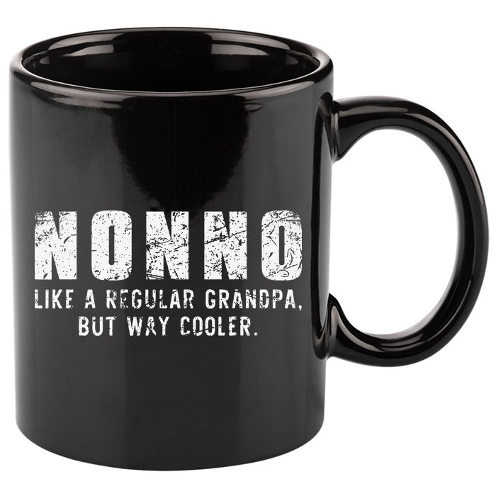 Nonno Like A Grandpa But Way Cooler Only Much Fathers Day 11oz C Handle Ceramic Mug