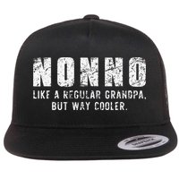 Nonno Like A Grandpa But Way Cooler Only Much Fathers Day Flatbill Hat