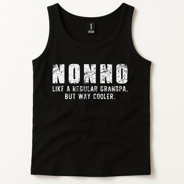 Nonno Like A Grandpa But Way Cooler Only Much Fathers Day Tank Top