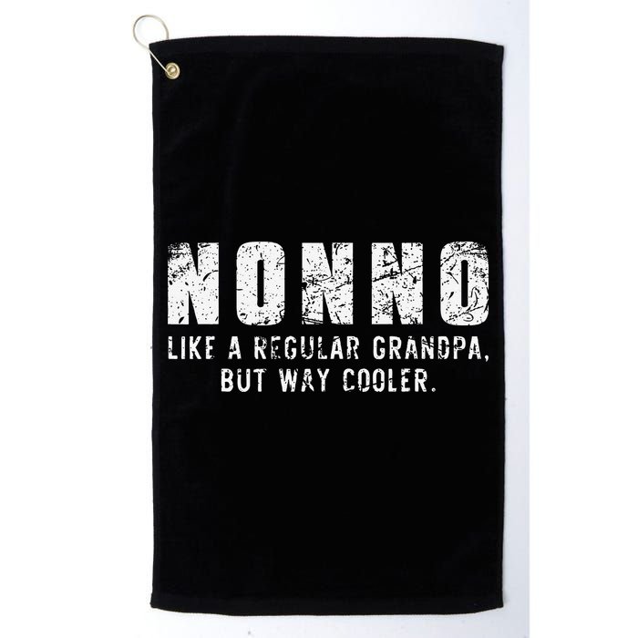 Nonno Like A Grandpa But Way Cooler Only Much Fathers Day Golf Towel