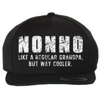 Nonno Like A Grandpa But Way Cooler Only Much Fathers Day Wool Snapback Cap