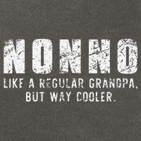 Nonno Like A Grandpa But Way Cooler Only Much Fathers Day Cotton Canvas Backpack