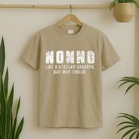 Nonno Like A Grandpa But Way Cooler Only Much Fathers Day T-Shirt