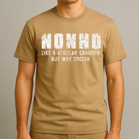 Nonno Like A Grandpa But Way Cooler Only Much Fathers Day T-Shirt