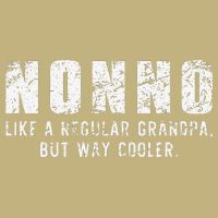 Nonno Like A Grandpa But Way Cooler Only Much Fathers Day T-Shirt