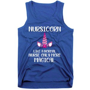 Nursicorn Like A Normal Nurse Only More Magical Gift Tank Top