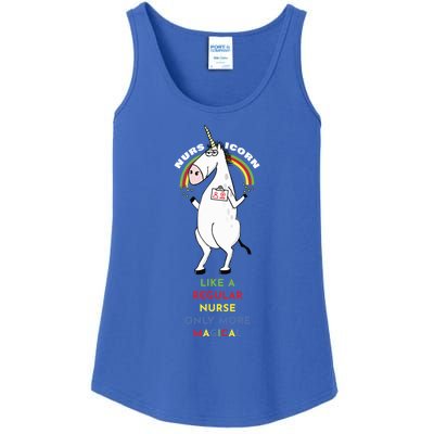 Nursicorn Like A Regular Nurse Only More Magical Great Gift Ladies Essential Tank