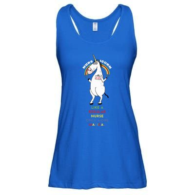 Nursicorn Like A Regular Nurse Only More Magical Great Gift Ladies Essential Flowy Tank