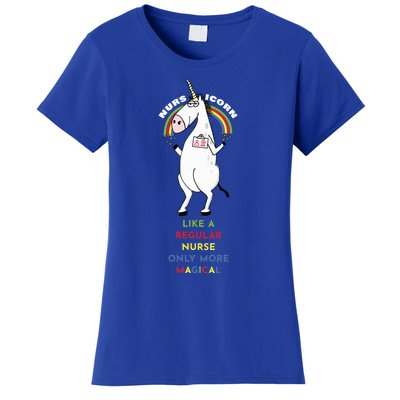 Nursicorn Like A Regular Nurse Only More Magical Great Gift Women's T-Shirt