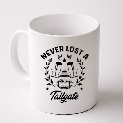 Never Lost A Tailgate Coffee Mug