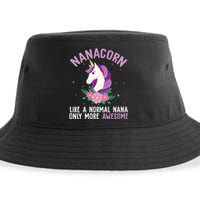 Nanacorn Like A Normal Nana Only More Awesome Happy Grandma Sustainable Bucket Hat