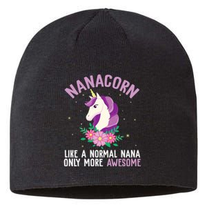 Nanacorn Like A Normal Nana Only More Awesome Happy Grandma Sustainable Beanie