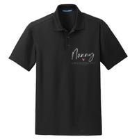 Nanny Like A Grandma Only Cooler Heart MotherS Day Nanny Dry Zone Grid Polo