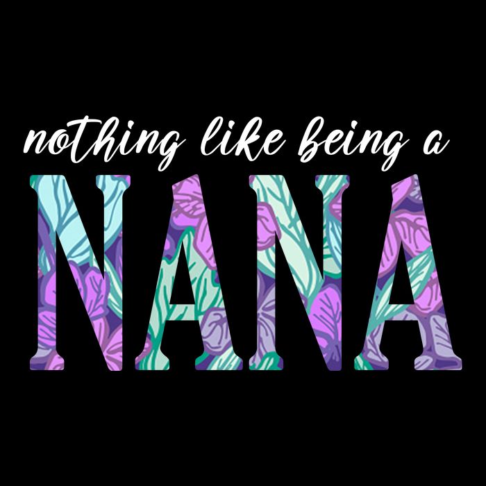 Nothing Like Being A Nana Cute Gift Zip Tote Bag