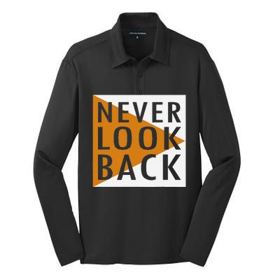 Never Look Back Silk Touch Performance Long Sleeve Polo