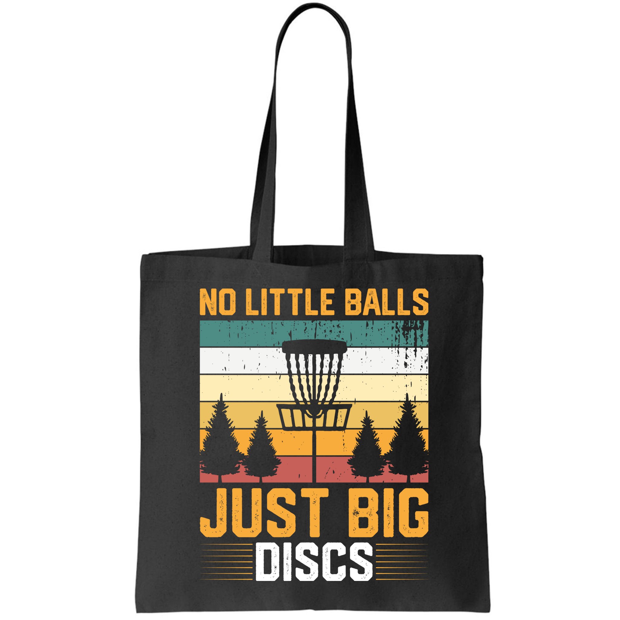 No Little Balls Just Big Vintage Disc Golf Frisbee Golf Bag