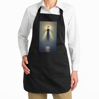 Nautical Lighthouse Beam Ocean Maritime Fog Apron