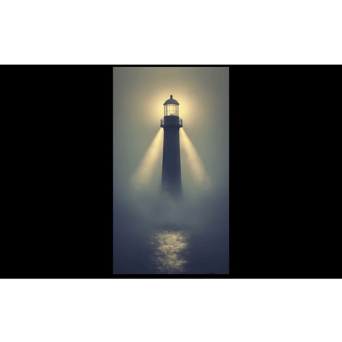 Nautical Lighthouse Beam Ocean Maritime Fog Bumper Sticker