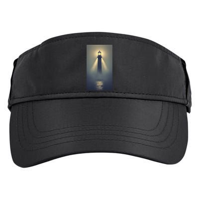 Nautical Lighthouse Beam Ocean Maritime Fog Adult Drive Performance Visor