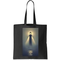 Nautical Lighthouse Beam Ocean Maritime Fog Bag