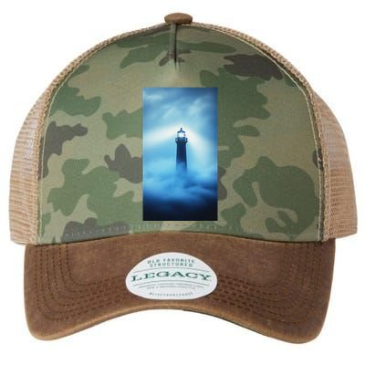 Nautical Lighthouse Beam Nautical Themes Maritime Legacy Tie Dye Trucker Hat