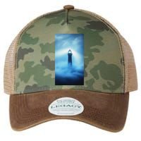 Nautical Lighthouse Beam Nautical Themes Maritime Legacy Tie Dye Trucker Hat