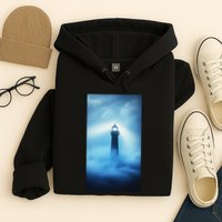 Nautical Lighthouse Beam Nautical Themes Maritime Hoodie