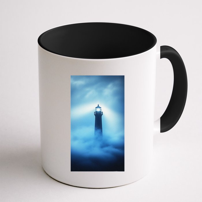 Nautical Lighthouse Beam Nautical Themes Maritime Mug