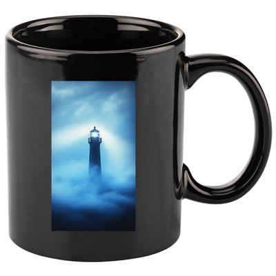 Nautical Lighthouse Beam Nautical Themes Maritime 11oz C Handle Ceramic Mug