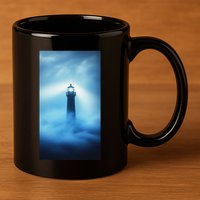 Nautical Lighthouse Beam Nautical Themes Maritime 11oz C Handle Ceramic Mug
