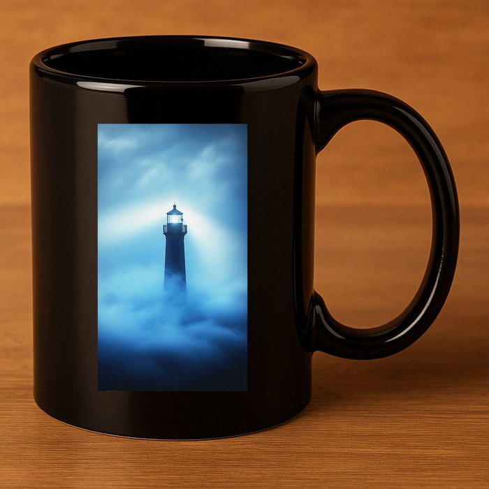 Nautical Lighthouse Beam Nautical Themes Maritime 11oz C Handle Ceramic Mug