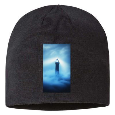 Nautical Lighthouse Beam Nautical Themes Maritime Sustainable Beanie