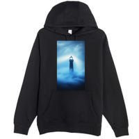 Nautical Lighthouse Beam Nautical Themes Maritime Premium Pullover Hoodie