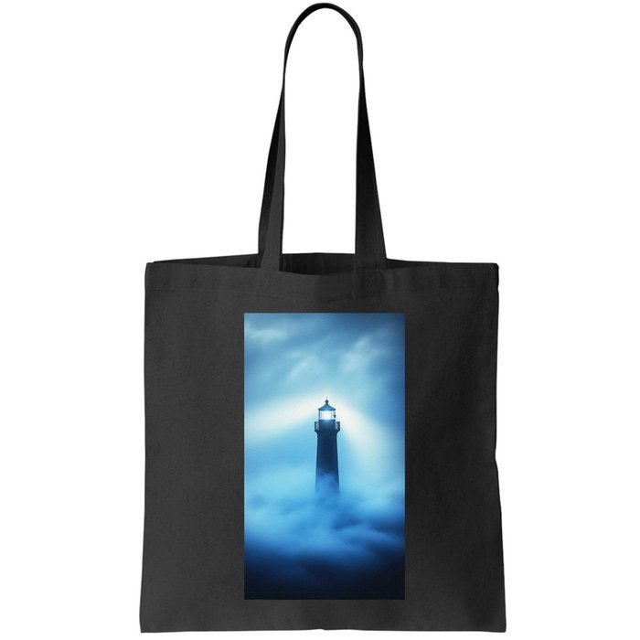 Nautical Lighthouse Beam Nautical Themes Maritime Bag