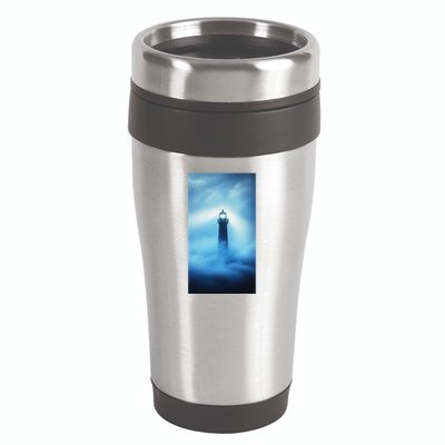 Nautical Lighthouse Beam Nautical Themes Maritime 16oz Travel Tumbler