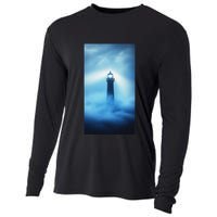 Nautical Lighthouse Beam Nautical Themes Maritime Cooling Performance Long Sleeve Crew